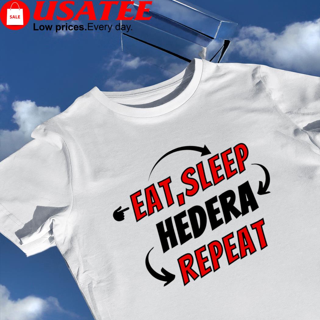 Hedera HBAR Crypto eat sleep Hedera repeat shirt