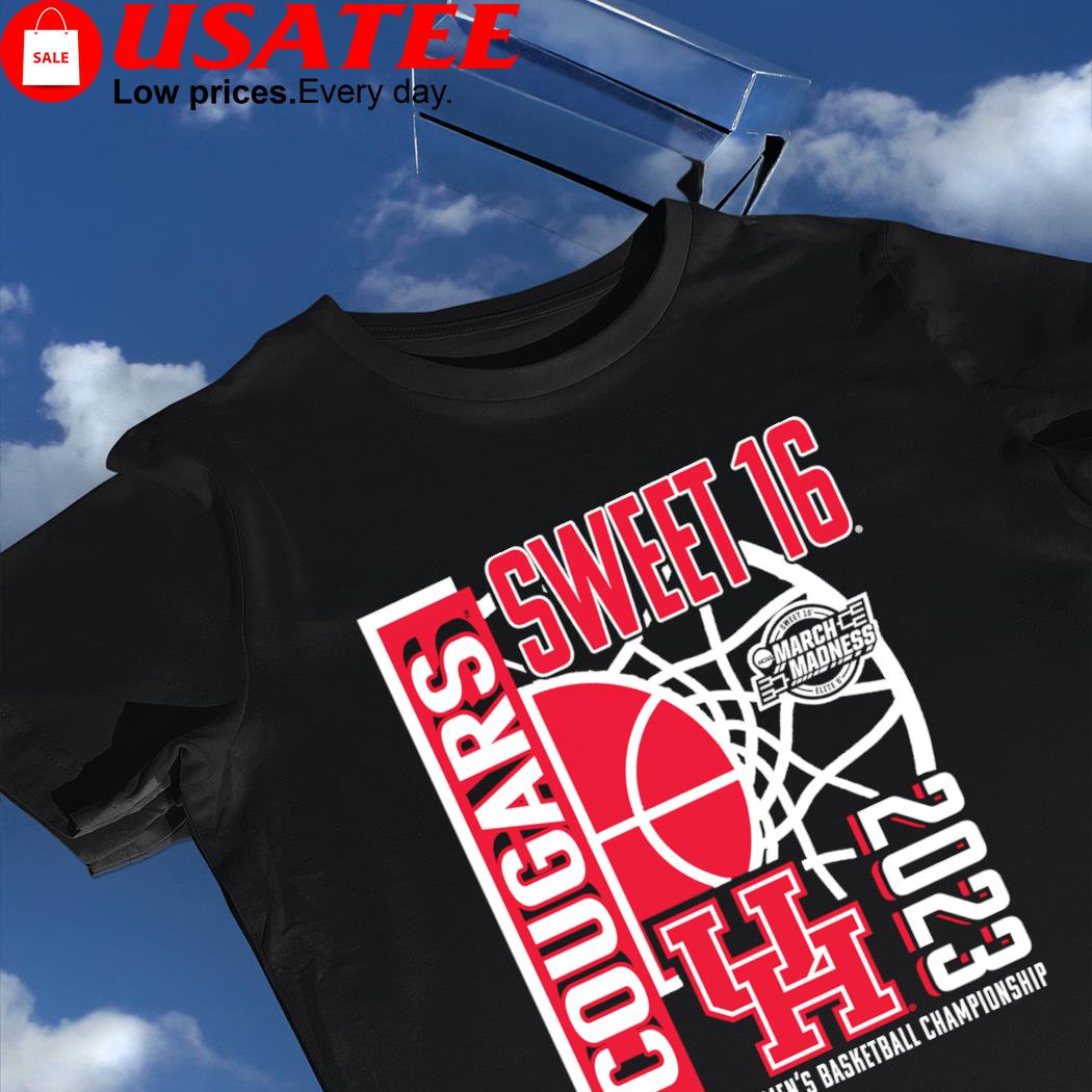 Houston Cougars 2023 NCAA Division I Men's Basketball Championship Tournament March Madness Sweet 16 shirt