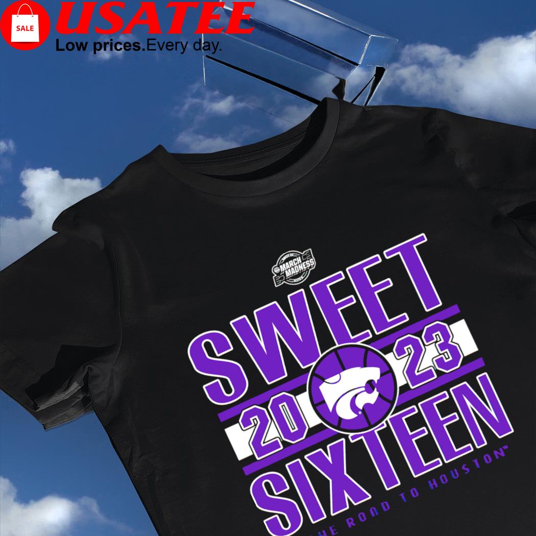 Kansas State Wildcats NCAA March Madness Sweet Sixteen The Road to Houston 2023 shirt
