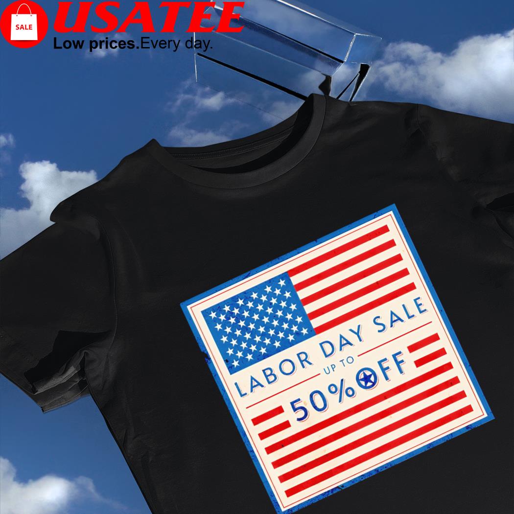 Labor Day sale up to 50 Percent Off American flag shirt