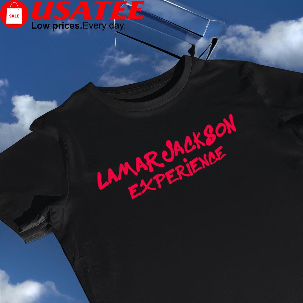 Lamar Jackson experience 2023 shirt