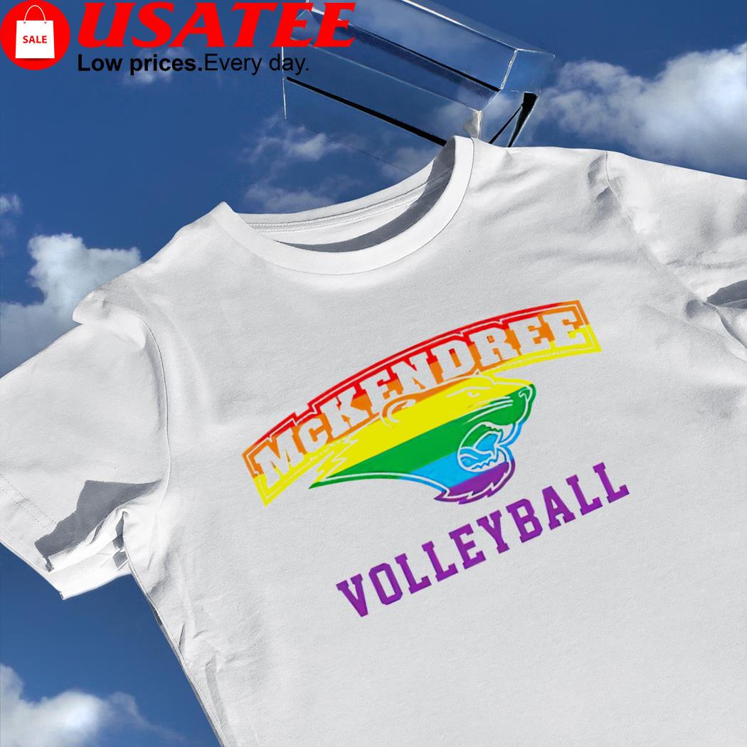 McKendree Bearcats Volleyball LGBT logo shirt