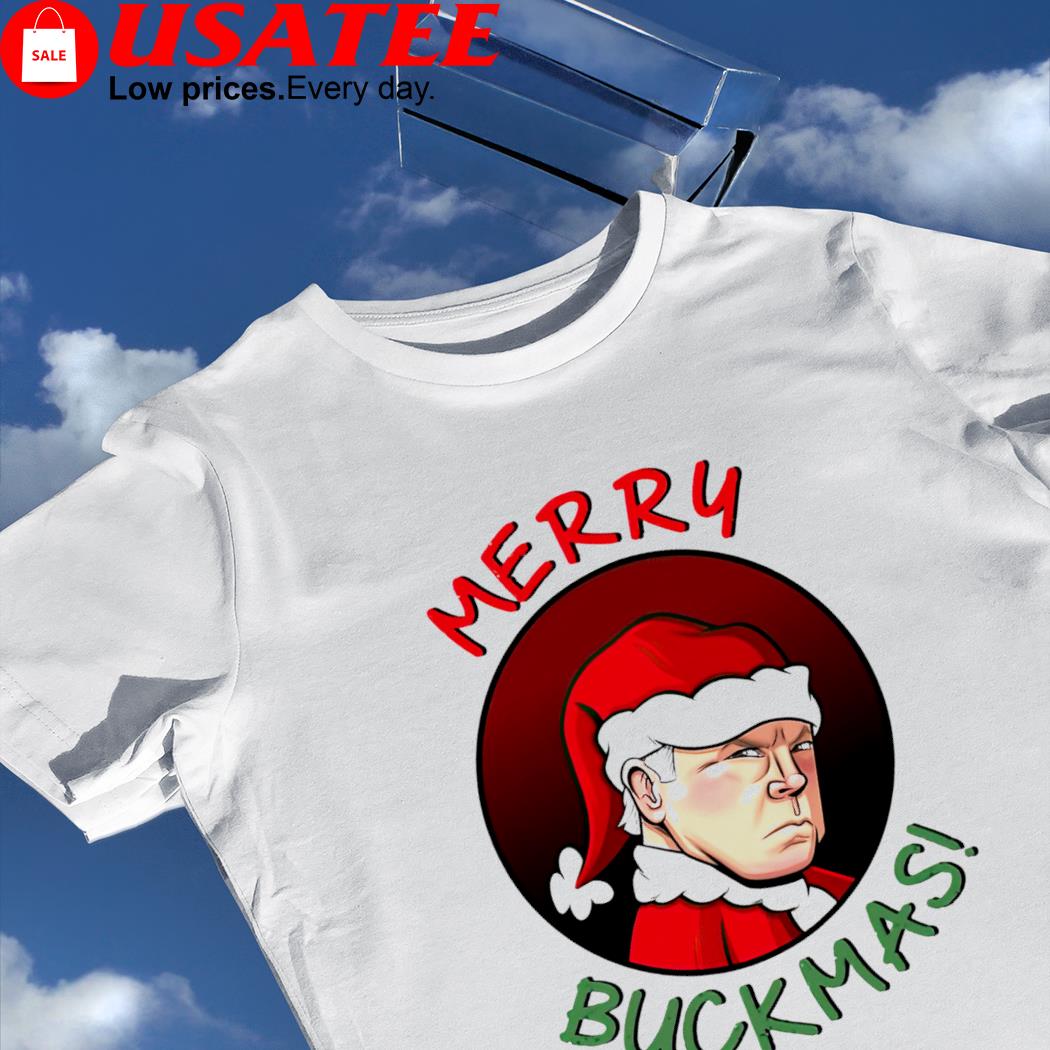 Merry Buckmas cartoon shirt