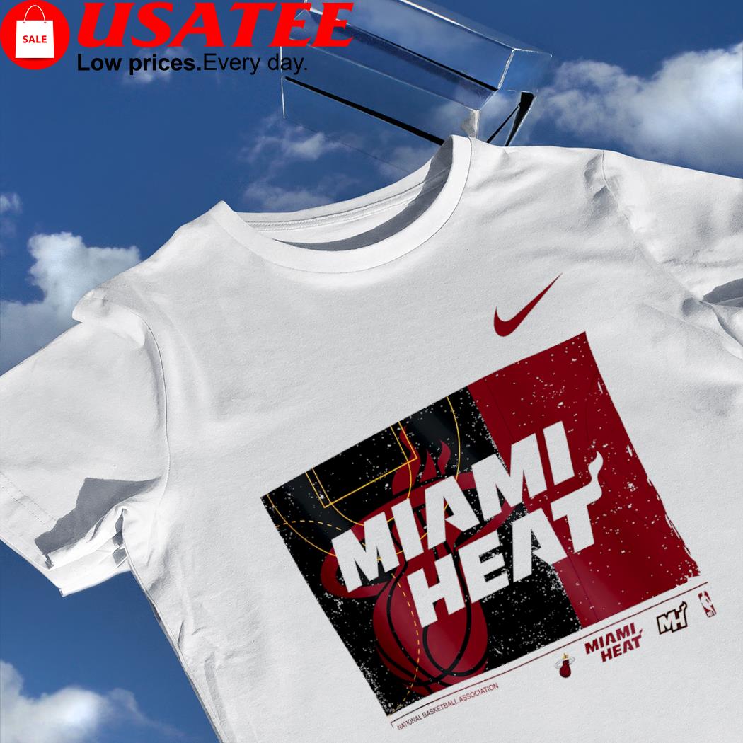 Nike Miami Heat National Basketball Association flag shirt