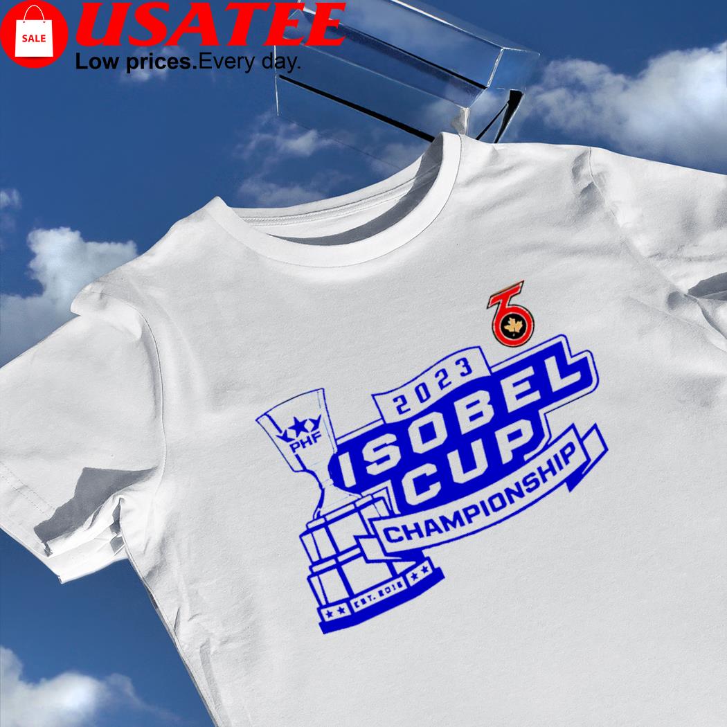 PHF 2023 Isobel Cup Championship logo shirt
