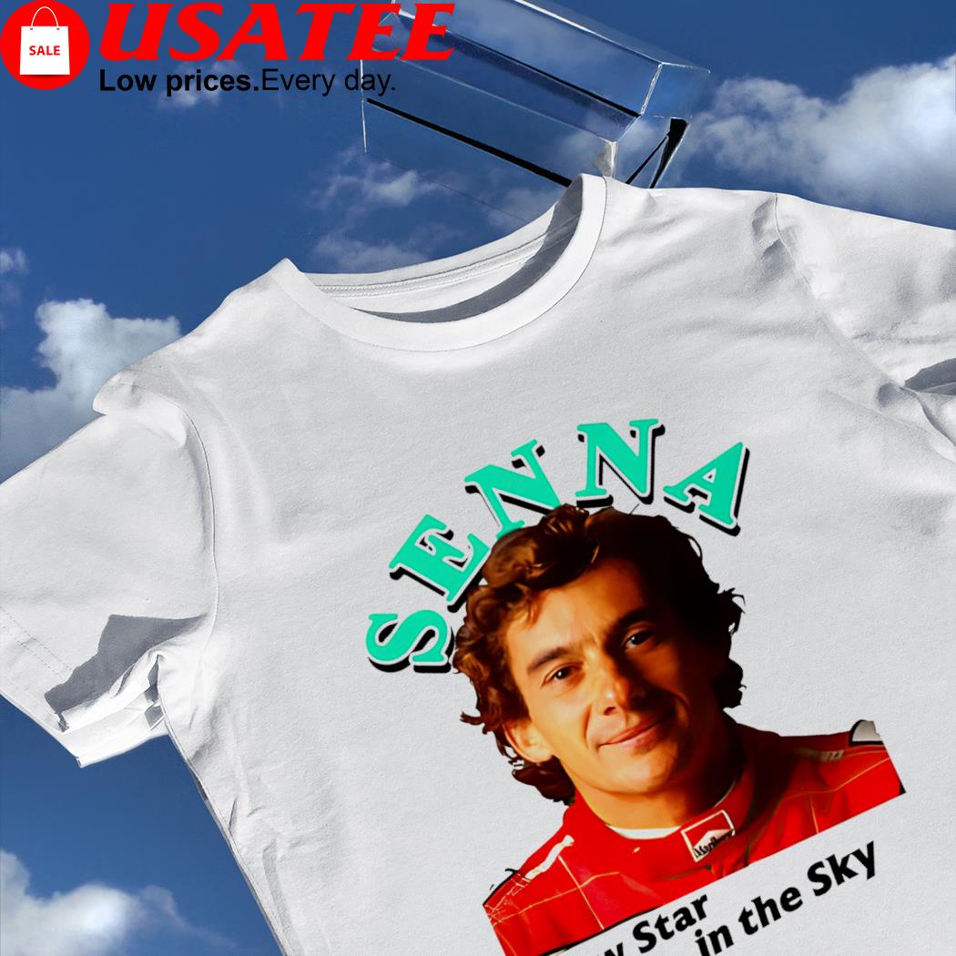 Senna New Star in the Sky face shirt