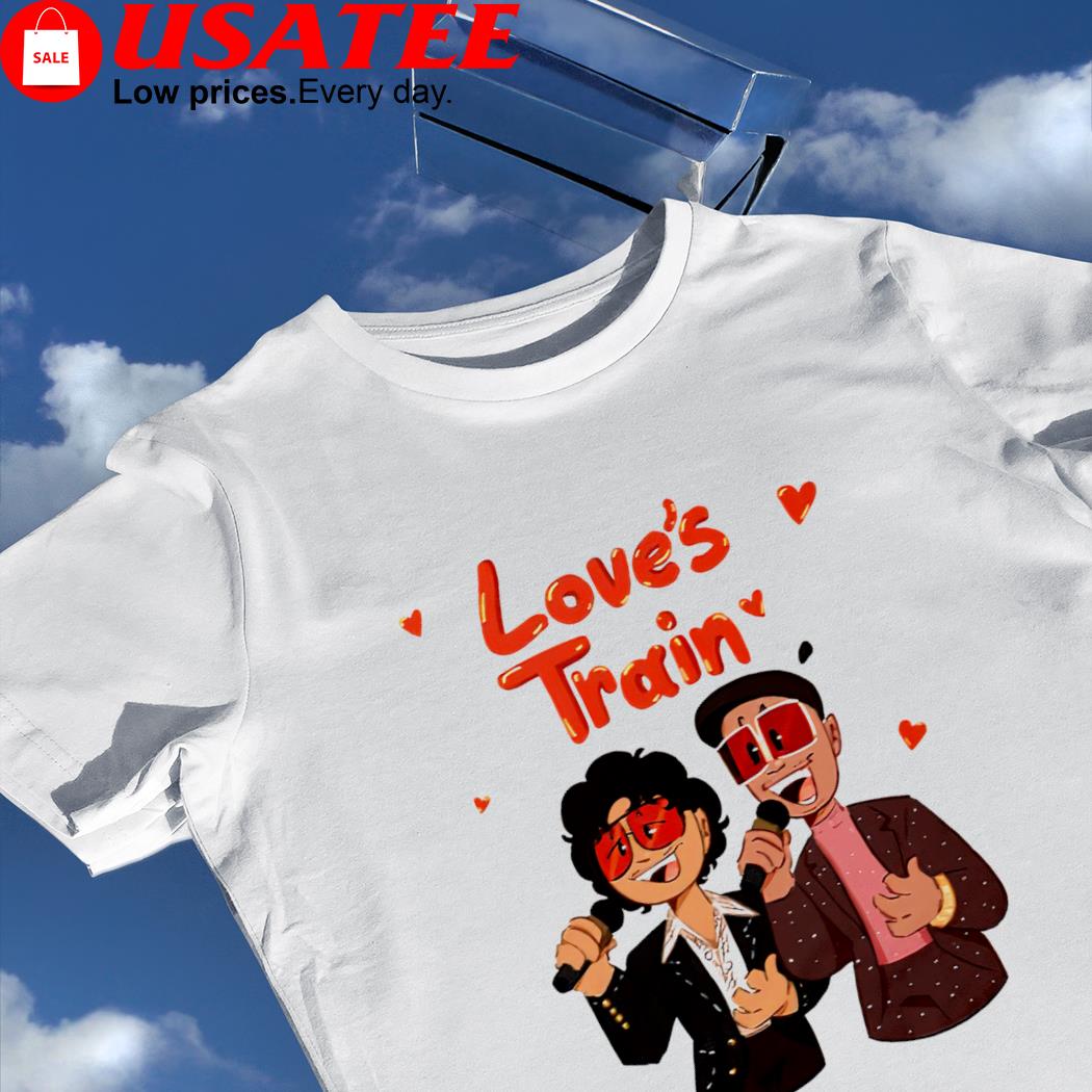 SS Lovey Boi's Love's Train art shirt