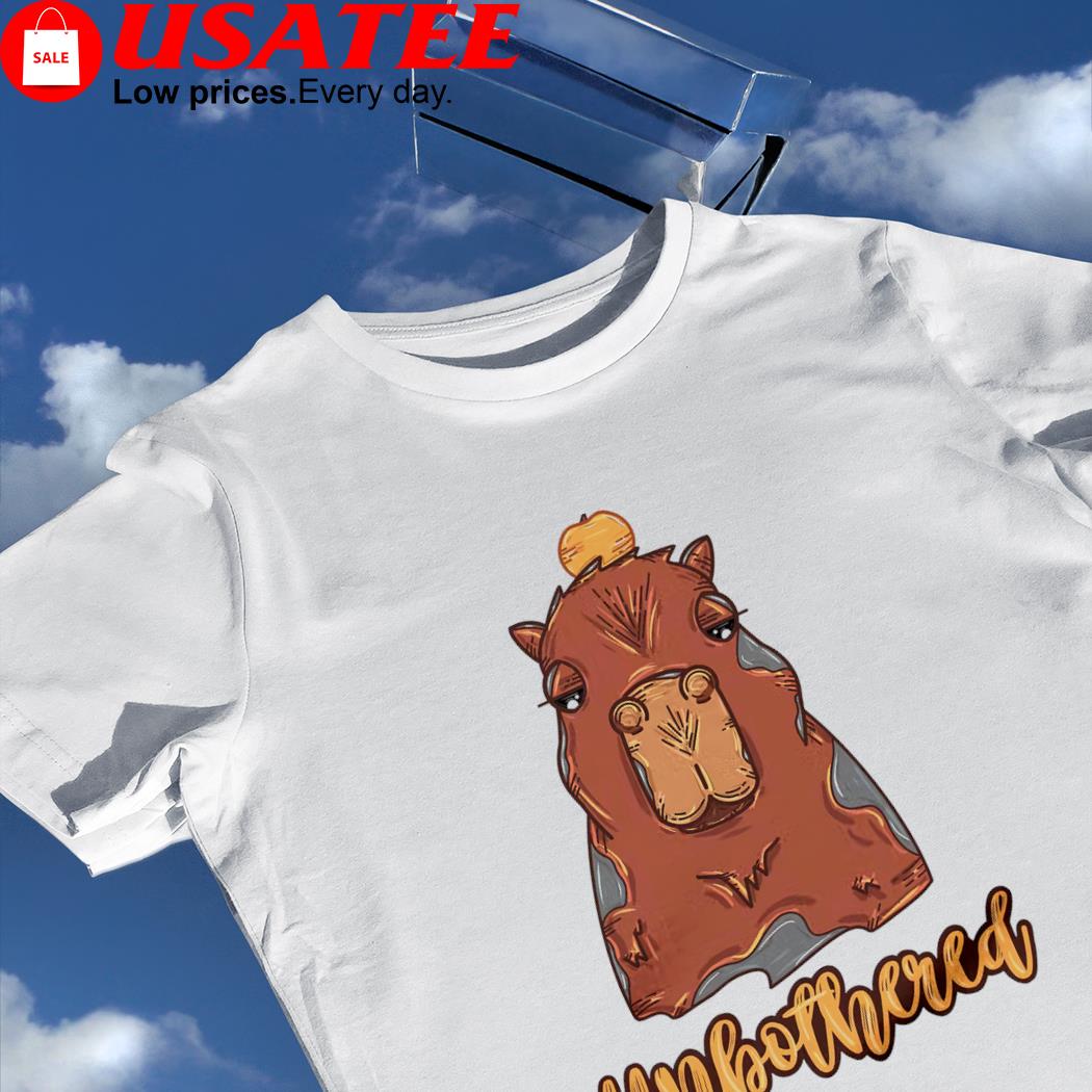 Unbothered Capybara art shirt
