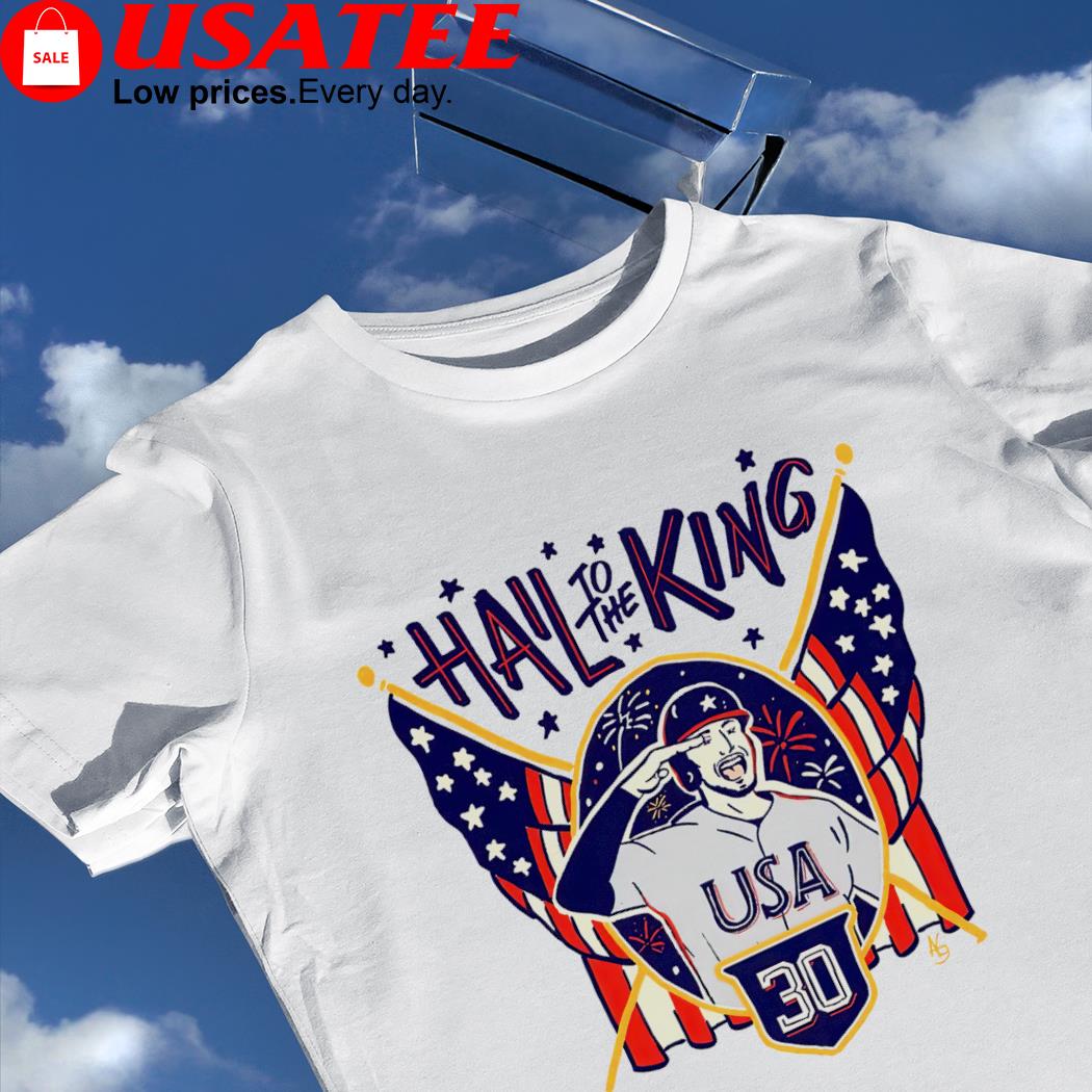 USA Baseball Hail to the King American flag shirt