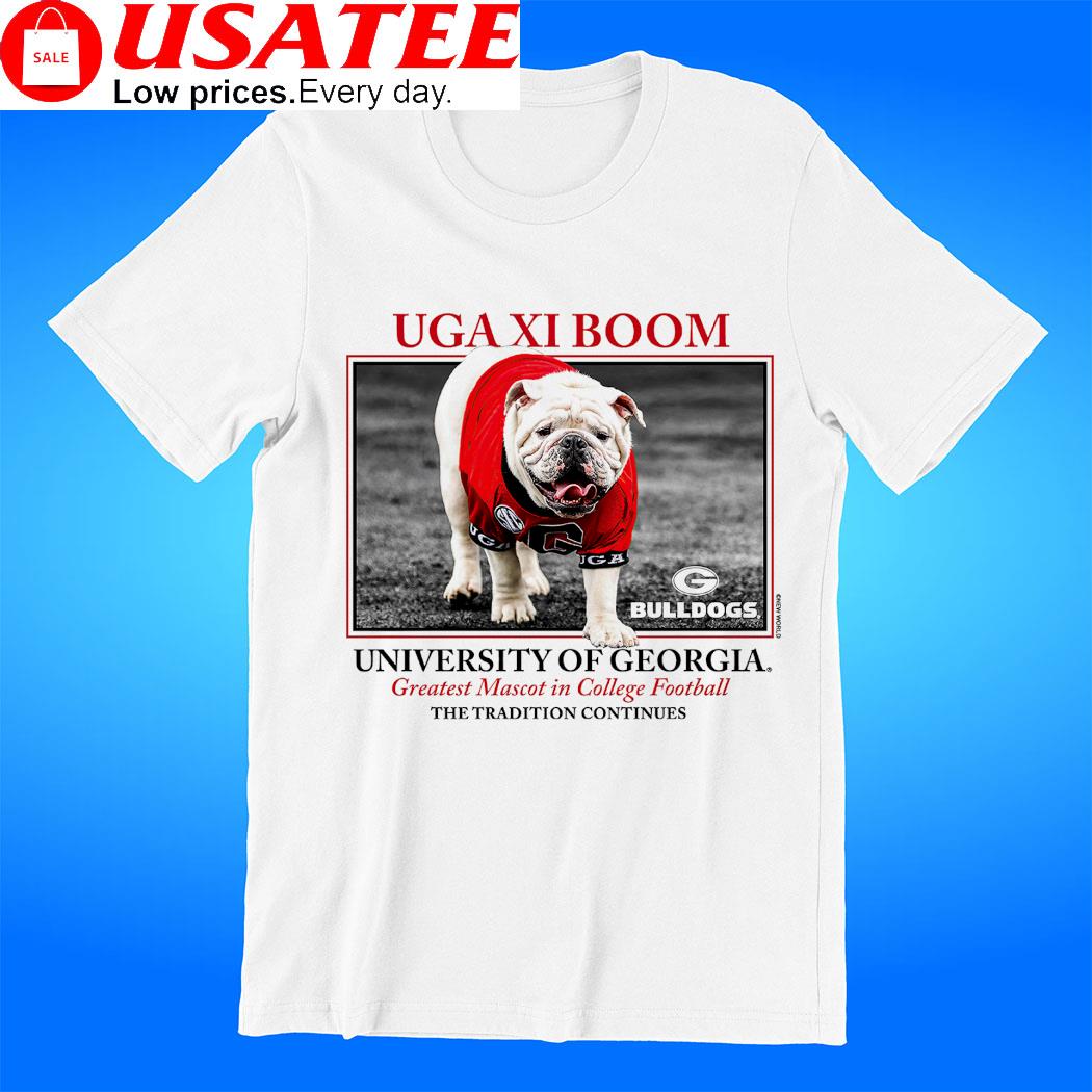 Georgia Bulldogs Uga Xi Boom University Of Georgia The Tradition Continues  shirt, hoodie, sweater, long sleeve and tank top