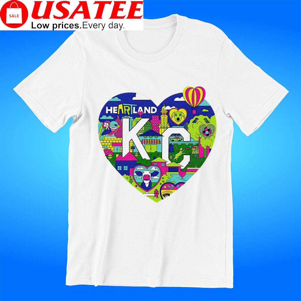 Parade of Hearts Kansas City heart logo shirt, hoodie, sweater, long sleeve  and tank top