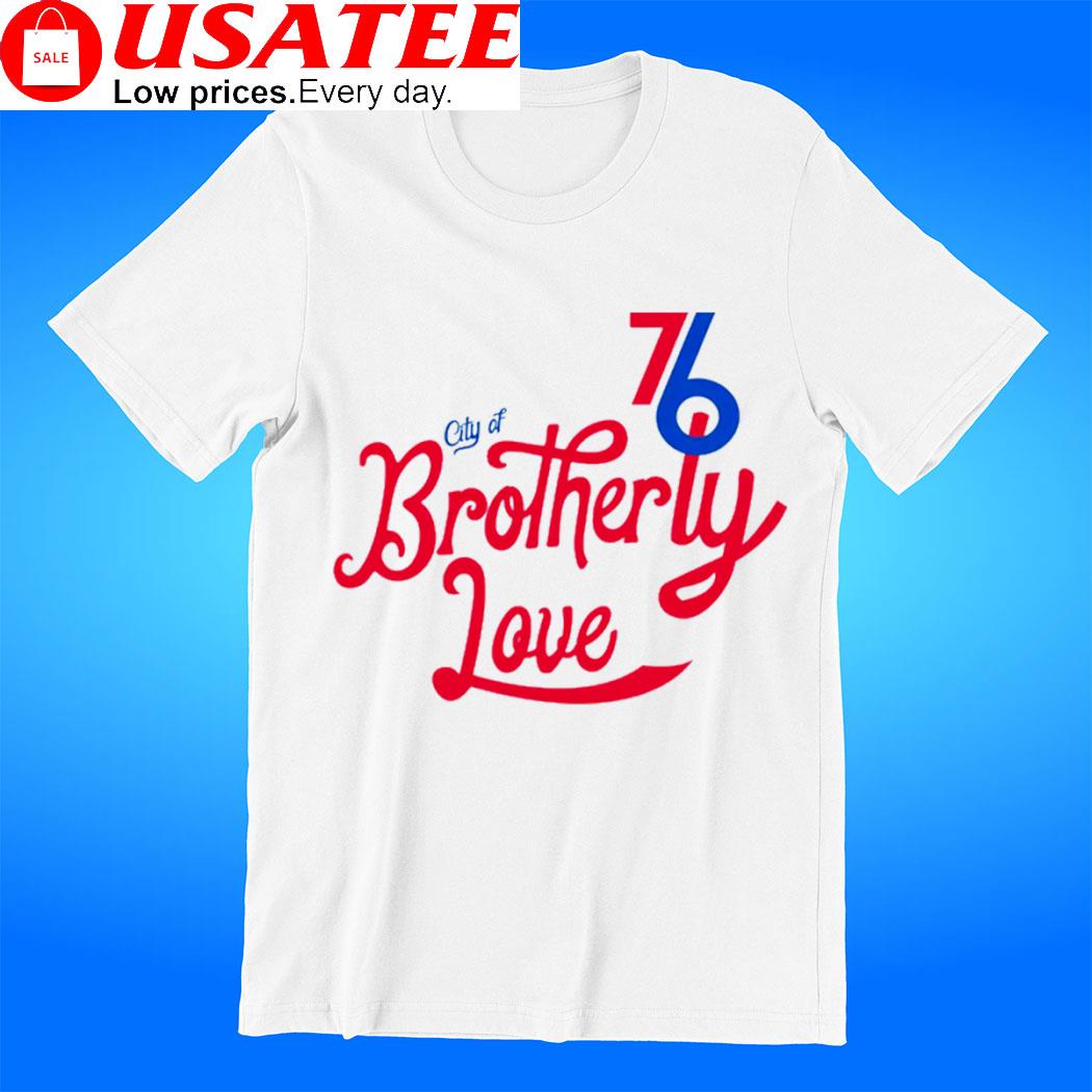 Philadelphia 76ers The City Of Brotherly Love 2023 Nba Playoff T