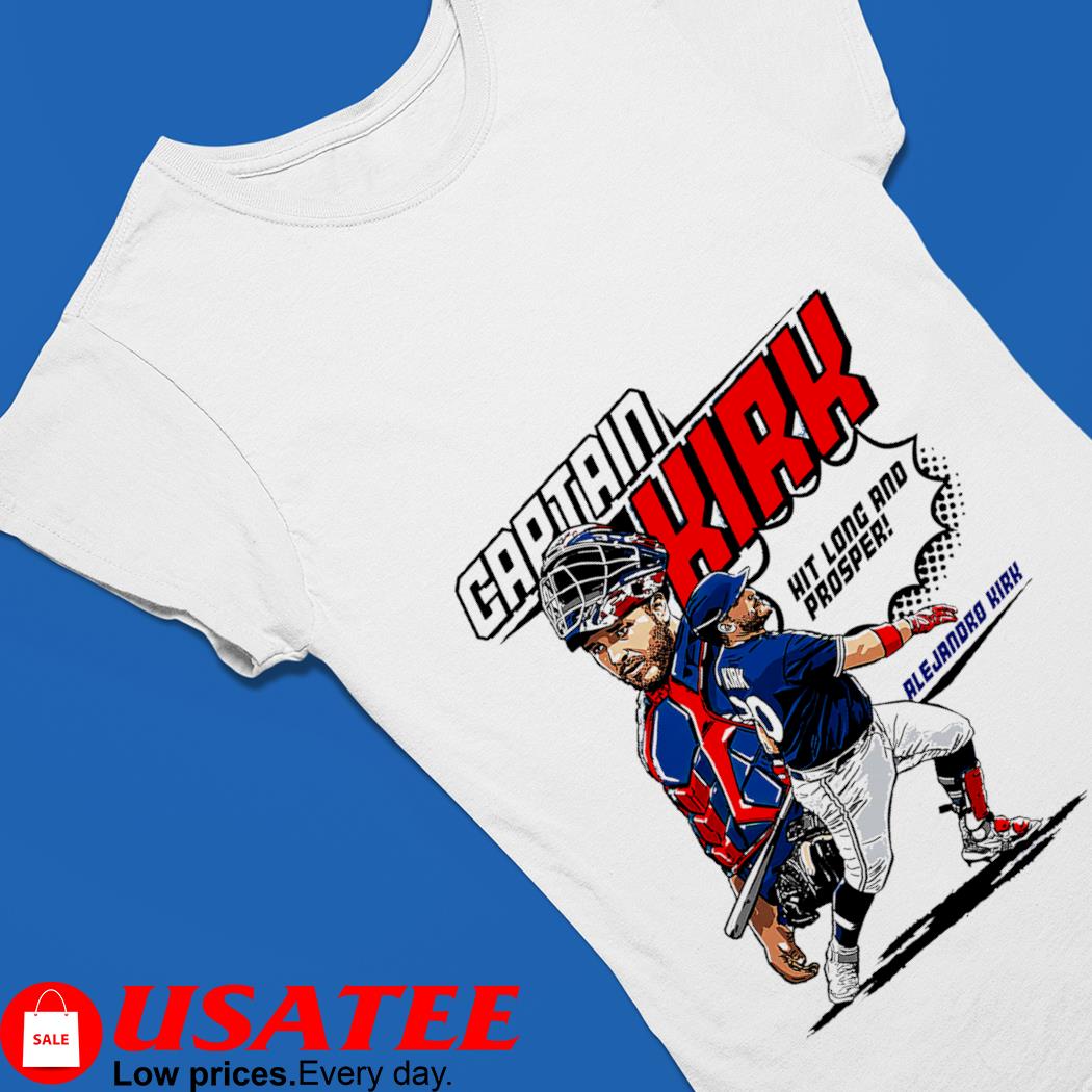 Alejandro Kirk: Captain Kirk T-shirt and Hoodie - Toronto Blue Jays