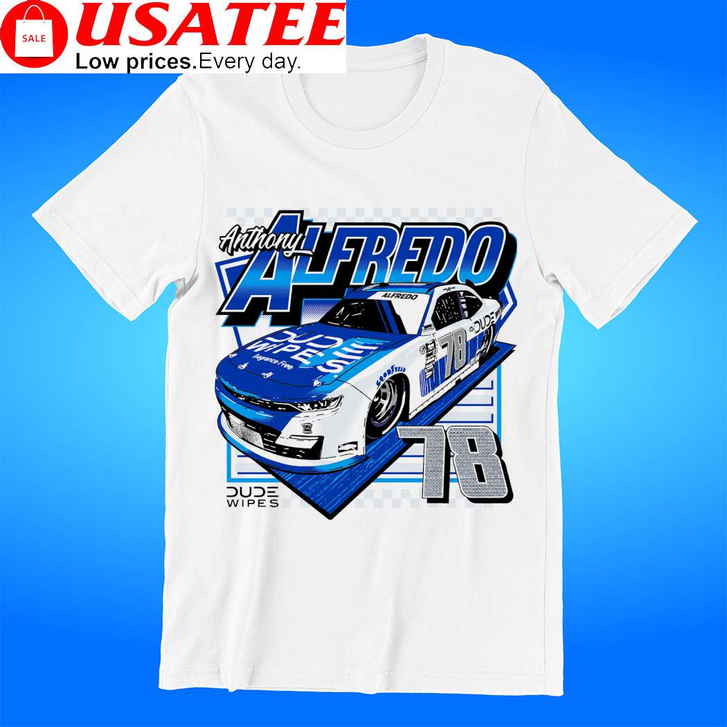 Anthony Alfredo Dude Wipes racing car 2023 shirt