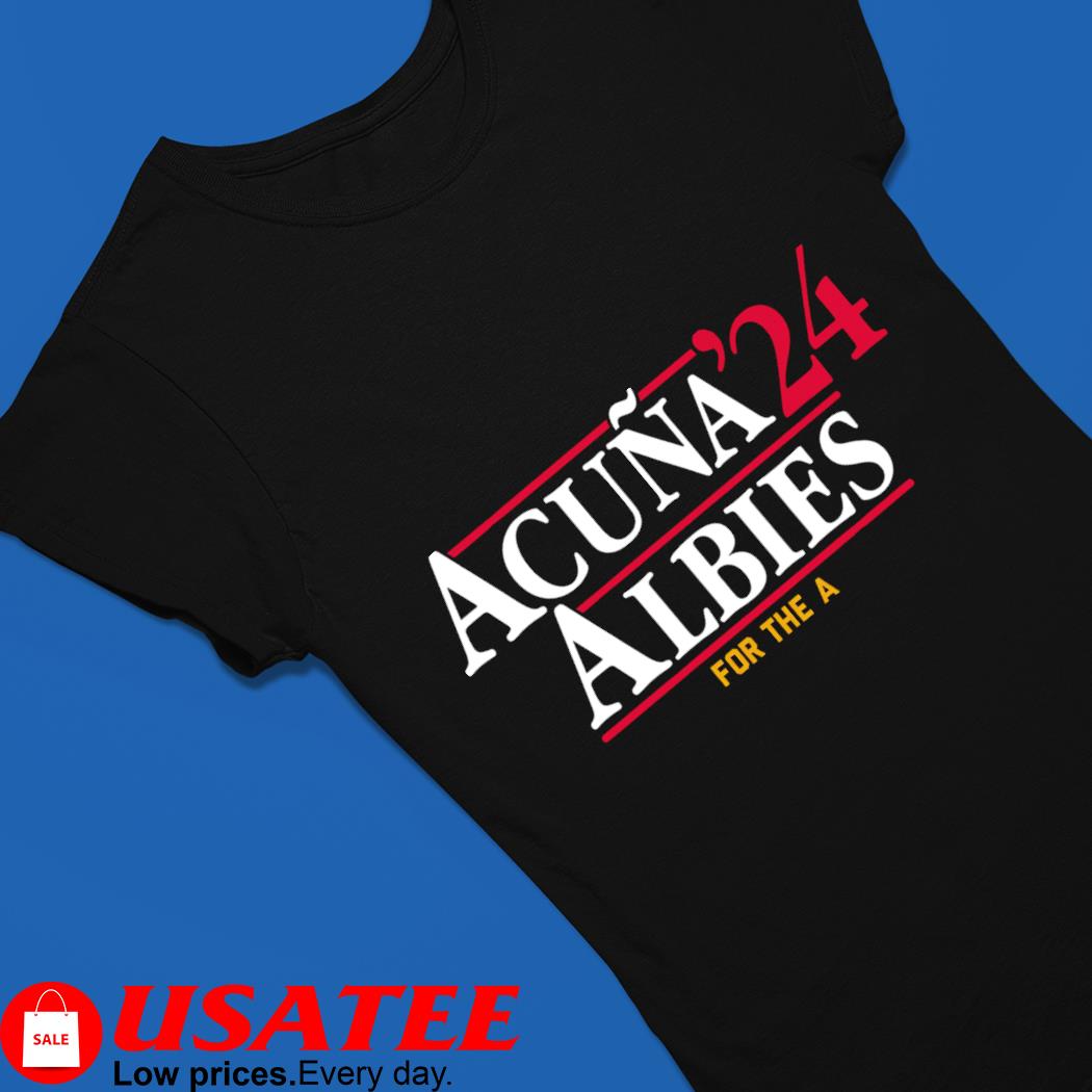 Atlanta Braves Ronald Acuña Jr. and Ozzie Albies 2024 for the A shirt
