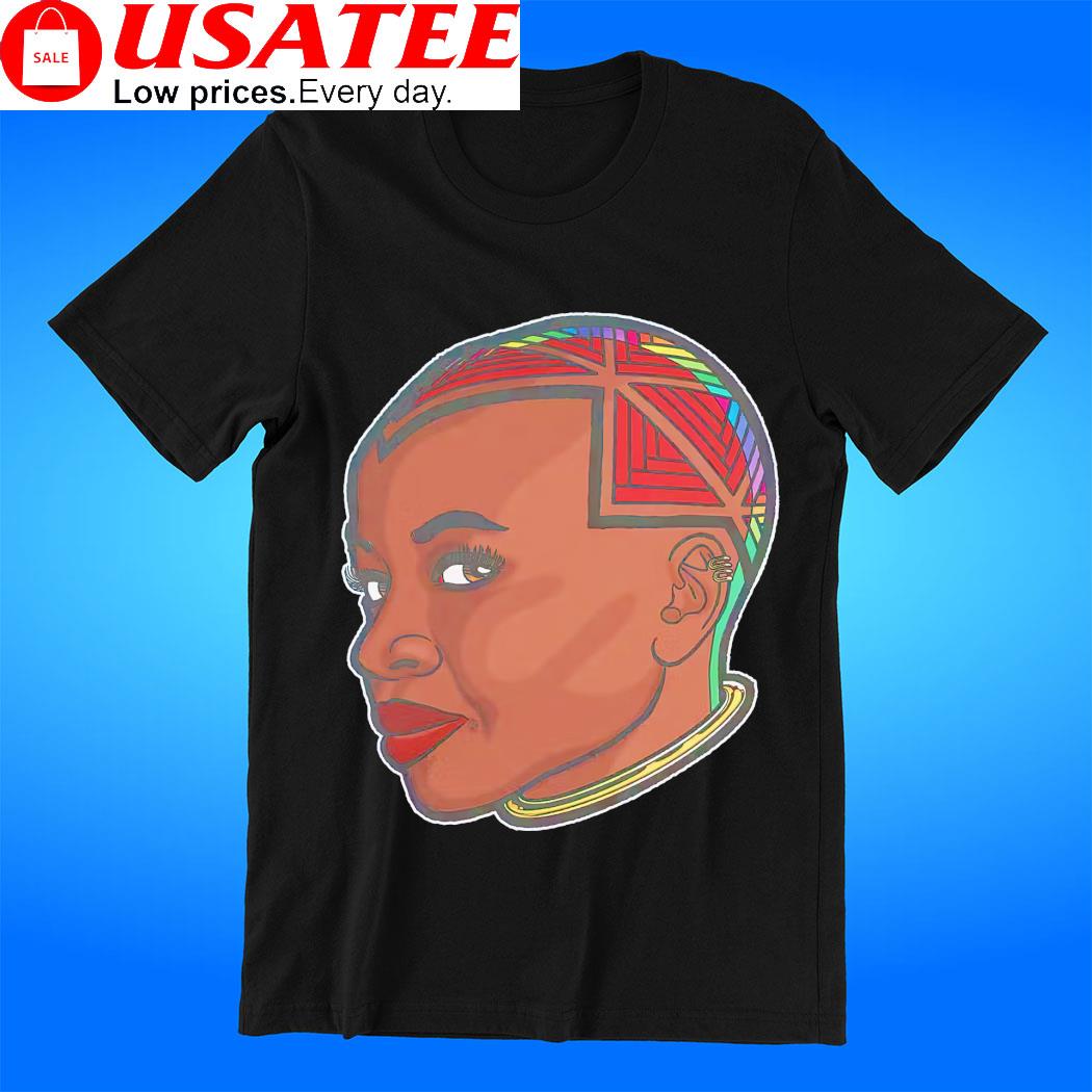 Danai Gurira Leader of the Guard face art shirt