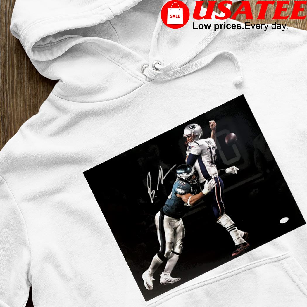 New England Patriots v Philadelphia Eagles Tom Brady fight signature shirt,  hoodie, sweater and long sleeve