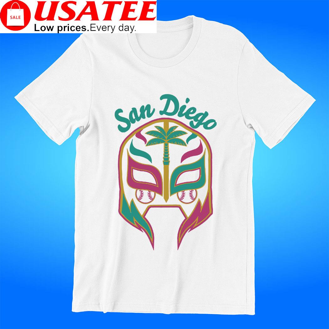 San Diego Padres Lucha mask art shirt