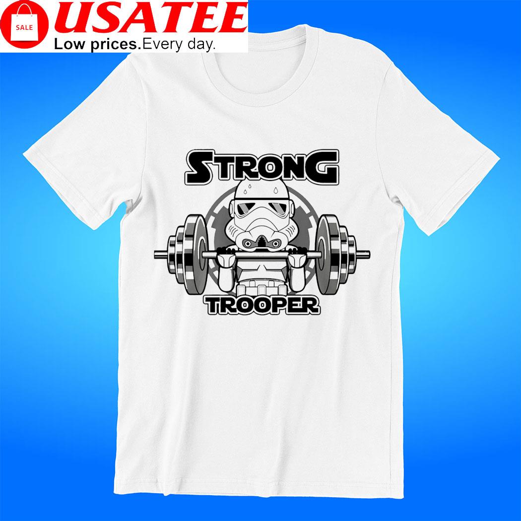 Star Wars Strong Troopers logo shirt