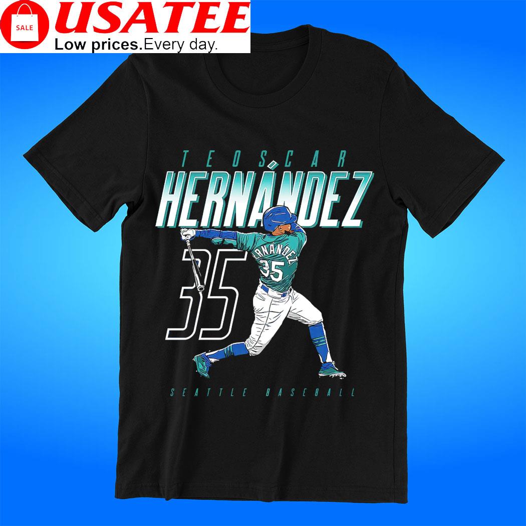 Teoscar Hernandez Swinging Seattle Baseball shirt, hoodie, sweater, long  sleeve and tank top