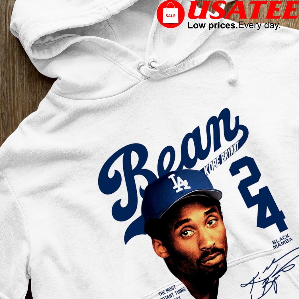 Official Kobe Bryant los angeles Dodgers hat signature T-shirt, hoodie,  tank top, sweater and long sleeve t-shirt