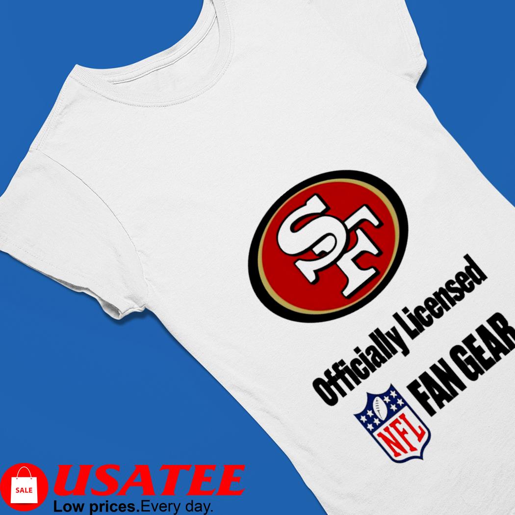 San Francisco 49ers Officially Licensed NFL Fan Gear logo shirt - Limotees