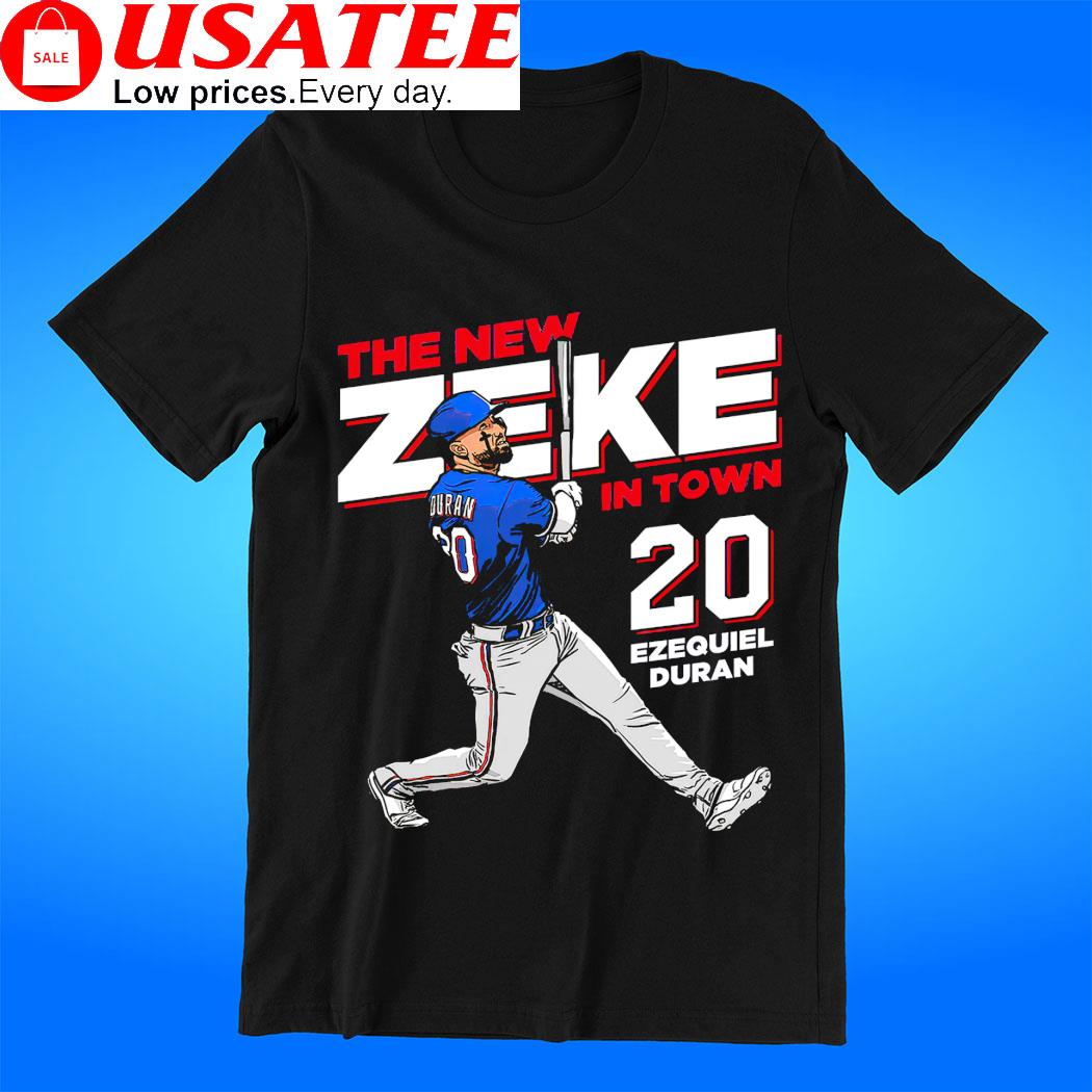 Ezequiel Durán Texas Rangers the New Zeke in town 2023 shirt, hoodie,  sweater, long sleeve and tank top