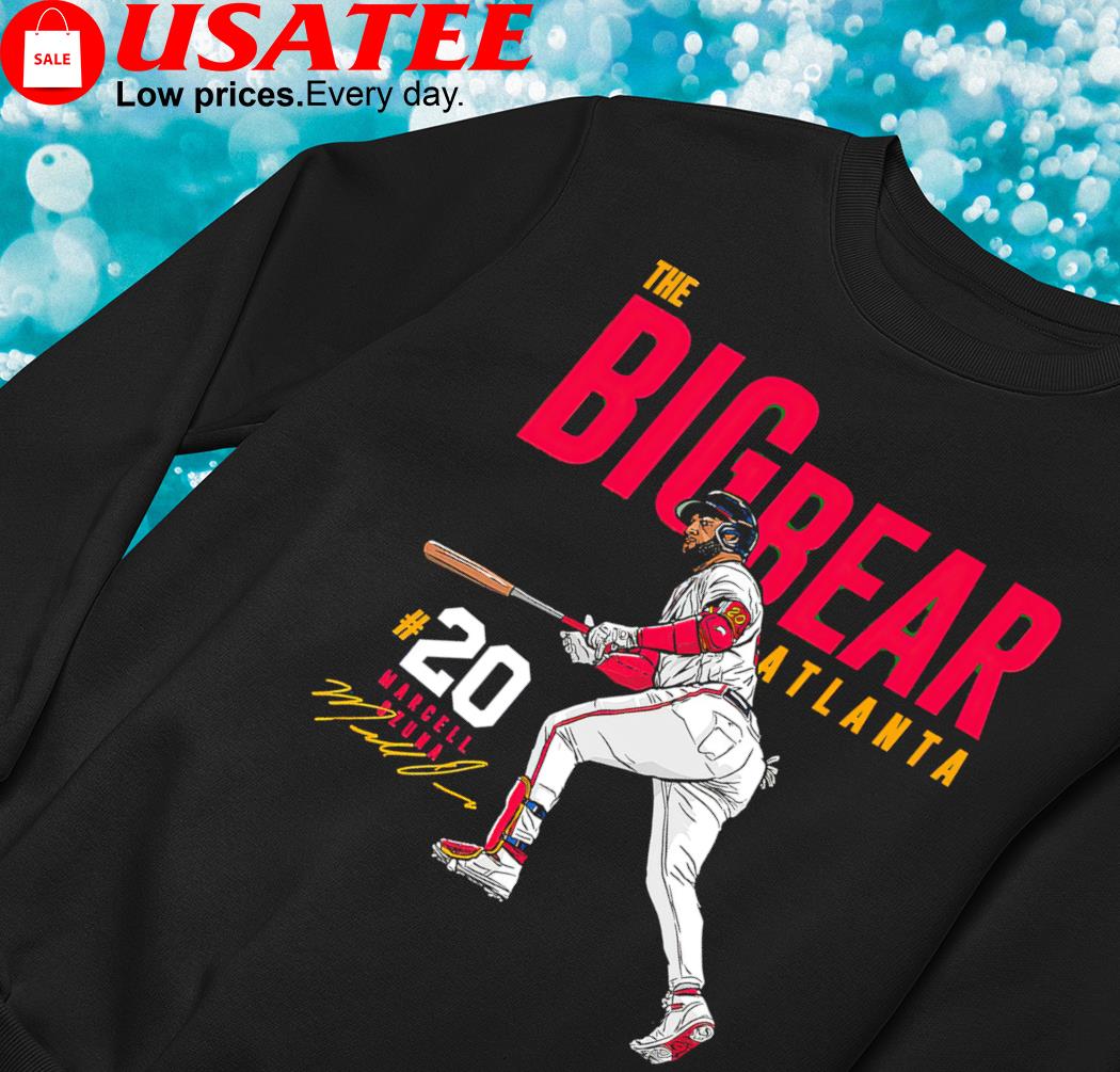 Marcell Ozuna Atlanta Braves The Big Bear Atlanta signature shirt, hoodie,  sweater, long sleeve and tank top