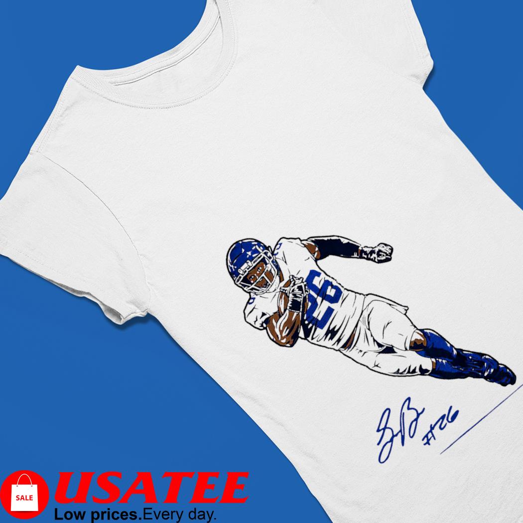 Saquon Barkley Superstar Pose signature shirt, hoodie, sweater, long sleeve  and tank top