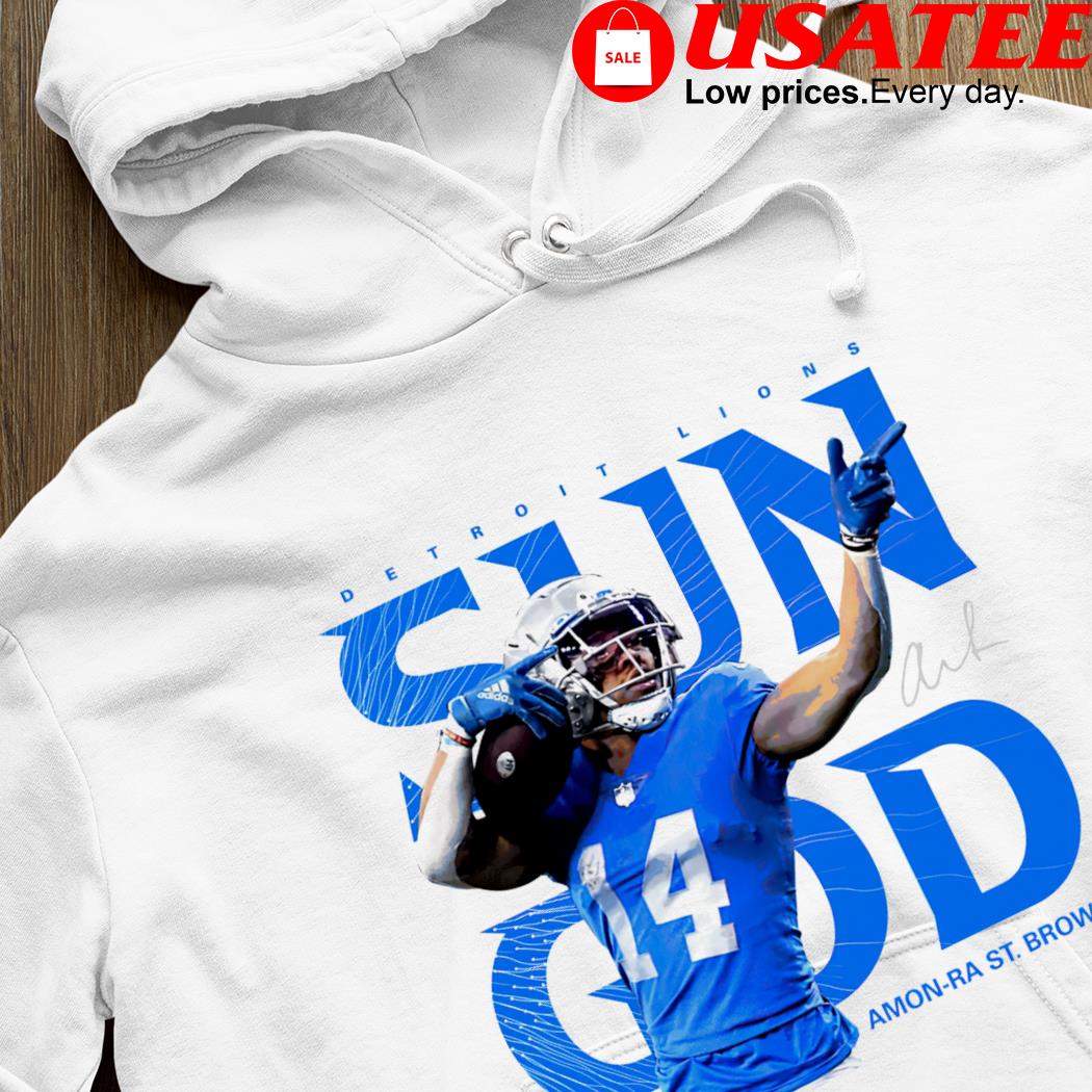 Amon-Ra St. Brown Detroit Lions signature 2023 shirt, hoodie