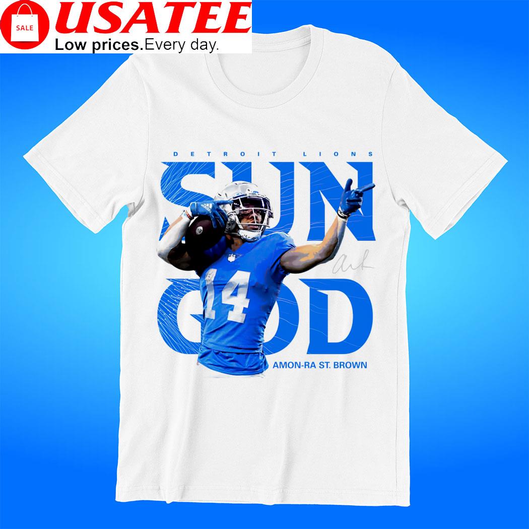 Barry Sanders - Detroit Lions HOF RB Kids T-Shirt by Bob Smerecki