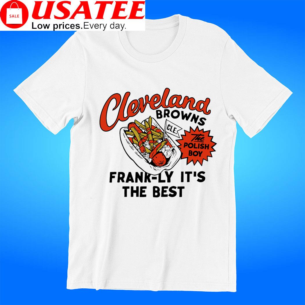 Cleveland Browns the polish boy frankly it's the best guy fieri's  flavortown shirt, hoodie, sweater, long sleeve and tank top