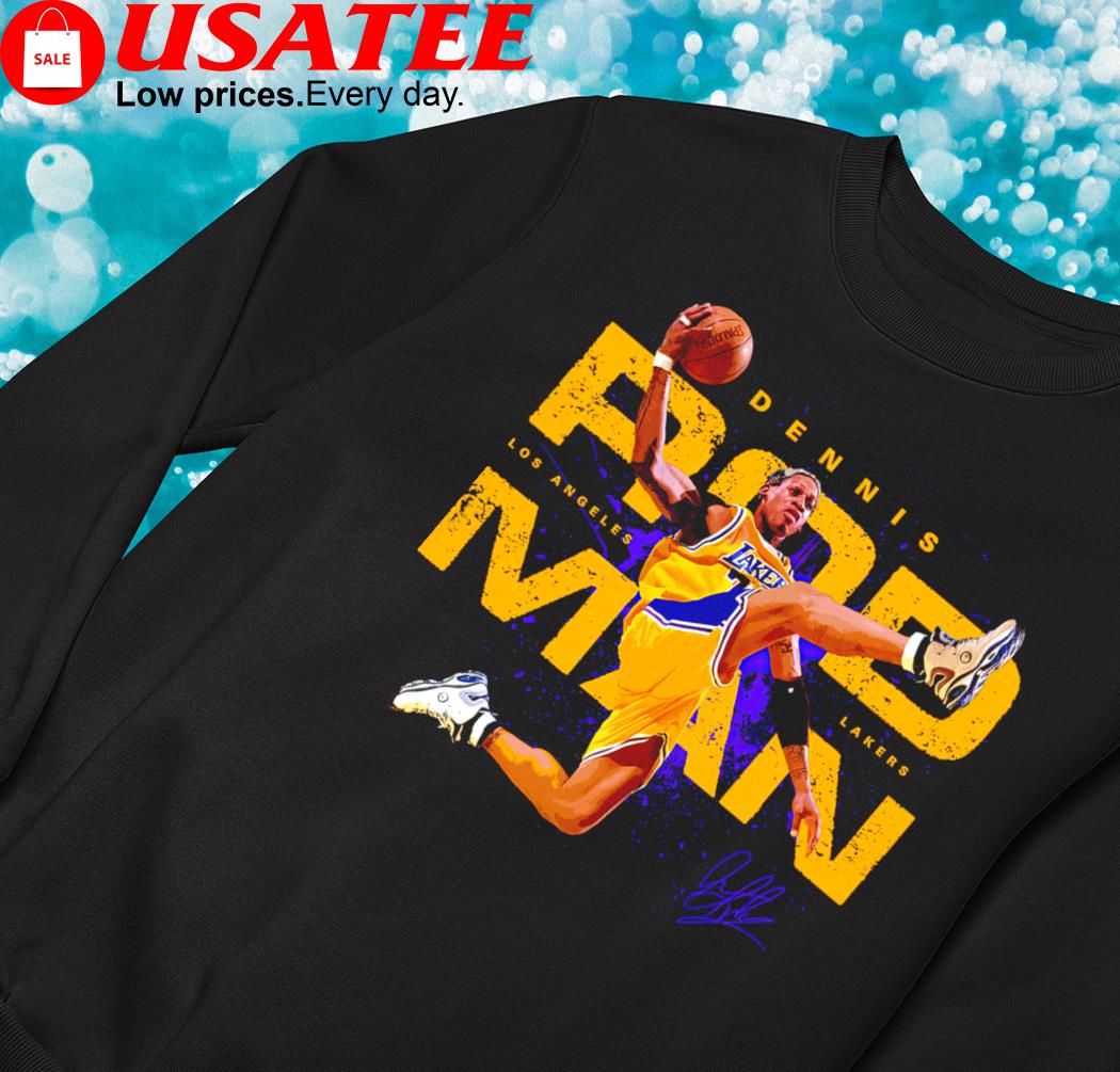Dennis Rodman Los Angeles Lakers signature Legend shirt, hoodie, sweater,  long sleeve and tank top