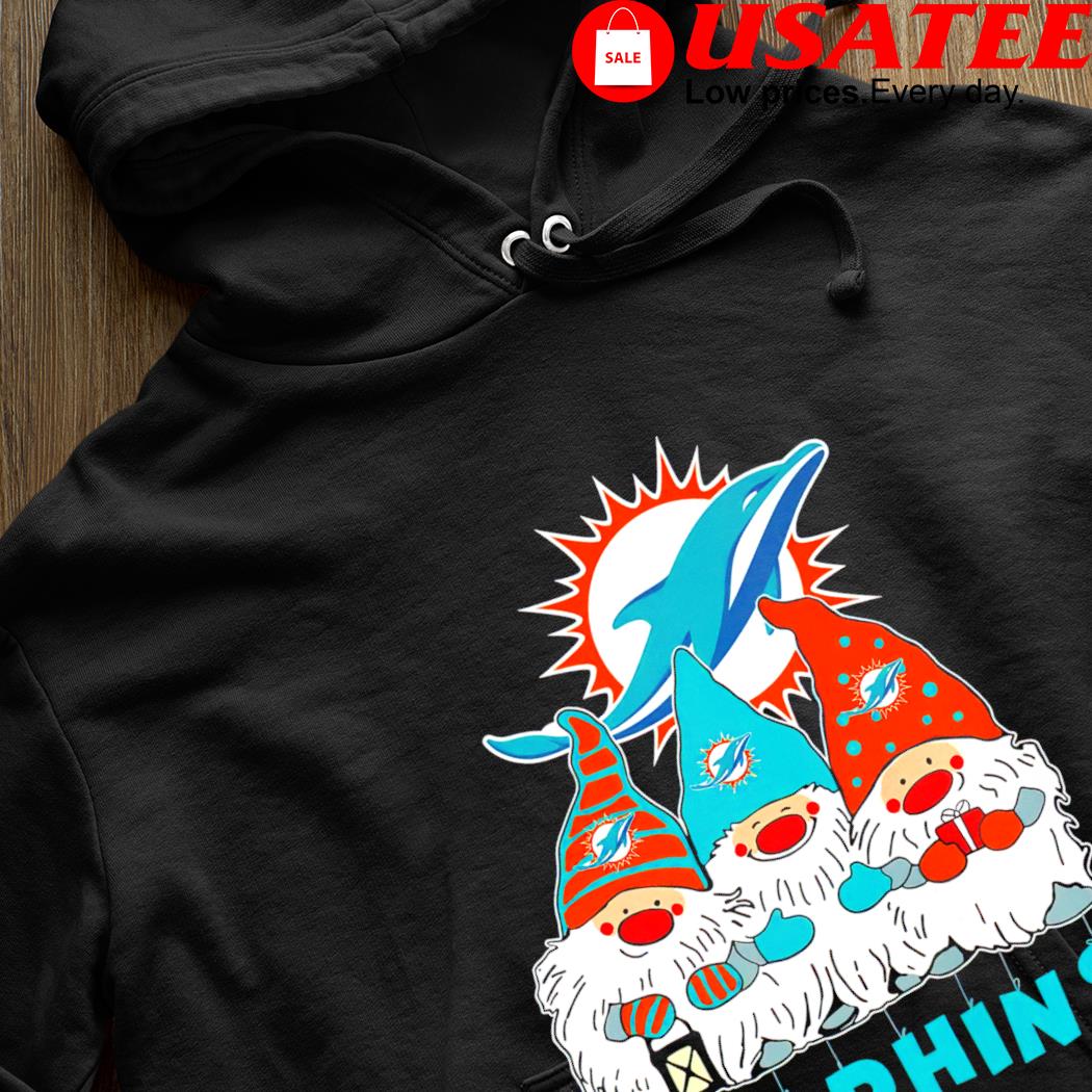 Miami Dolphins Gnomies Christmas shirt, hoodie, sweater, long