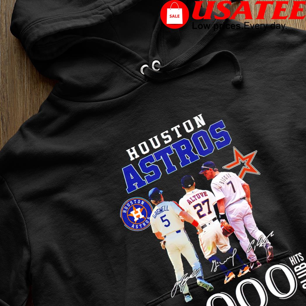 Houston Astros 2000 hits club legends signature shirt, hoodie
