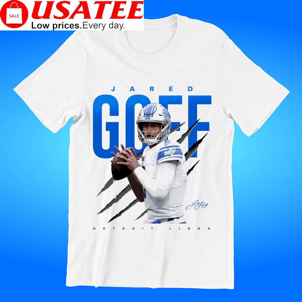 Official jared Goff Detroit Lions Signature T Shirts, hoodie, tank top,  sweater and long sleeve t-shirt