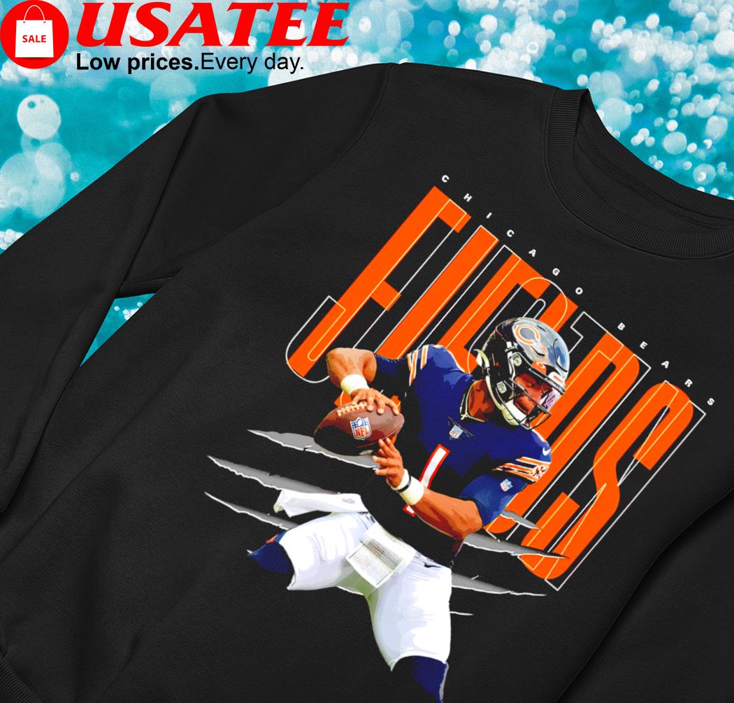 Justin Fields Chicago Bears football shirt, hoodie, sweater, long sleeve  and tank top