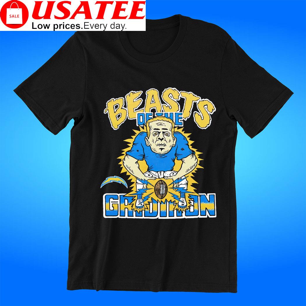 Los Angeles Chargers mascot beasts of the gridiron shirt, hoodie, sweater,  long sleeve and tank top