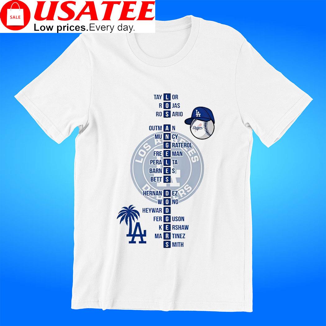 Official vintage Dodgers Name Throwback T-Shirts, hoodie, tank top, sweater  and long sleeve t-shirt