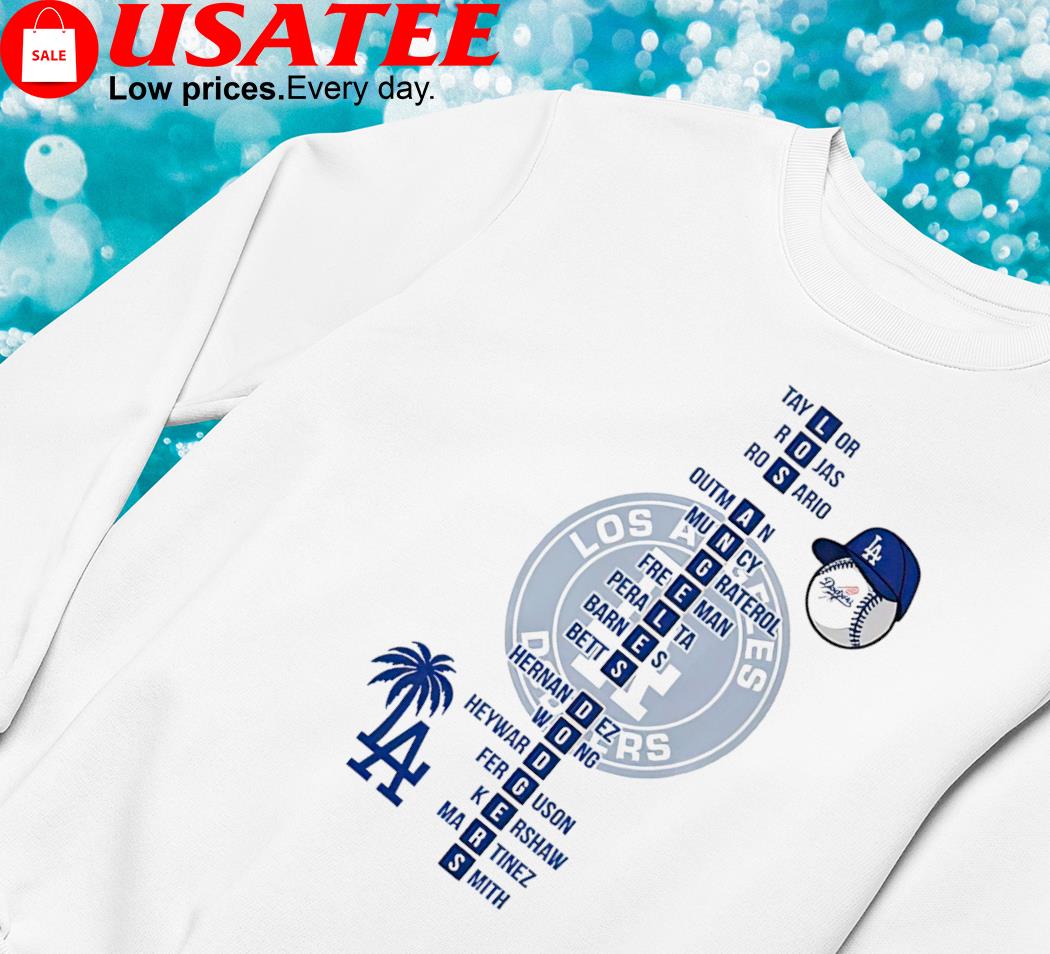 Official vintage Dodgers Name Throwback T-Shirts, hoodie, tank top, sweater  and long sleeve t-shirt