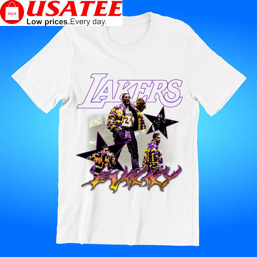 Los Angeles Lakers X Bad Bunny Vibras Vintage Shirt - Reallgraphics