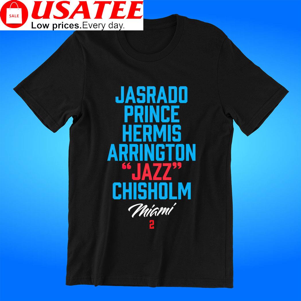 Jasrado Prince Hermis Arrington Jazz Chisholm Miami Marlins shirt, hoodie,  sweater, long sleeve and tank top