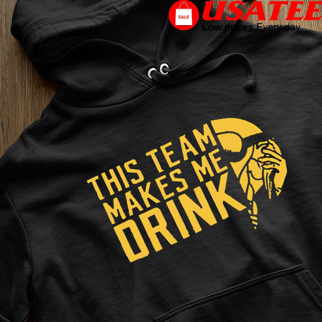 Minnesota Vikings This Team Makes Me Drink Shirt, hoodie, sweater, long  sleeve and tank top