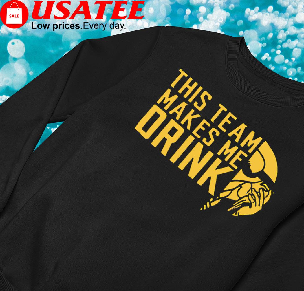 This Team Makes Me Drink Vikings Shirt, hoodie, sweater, long