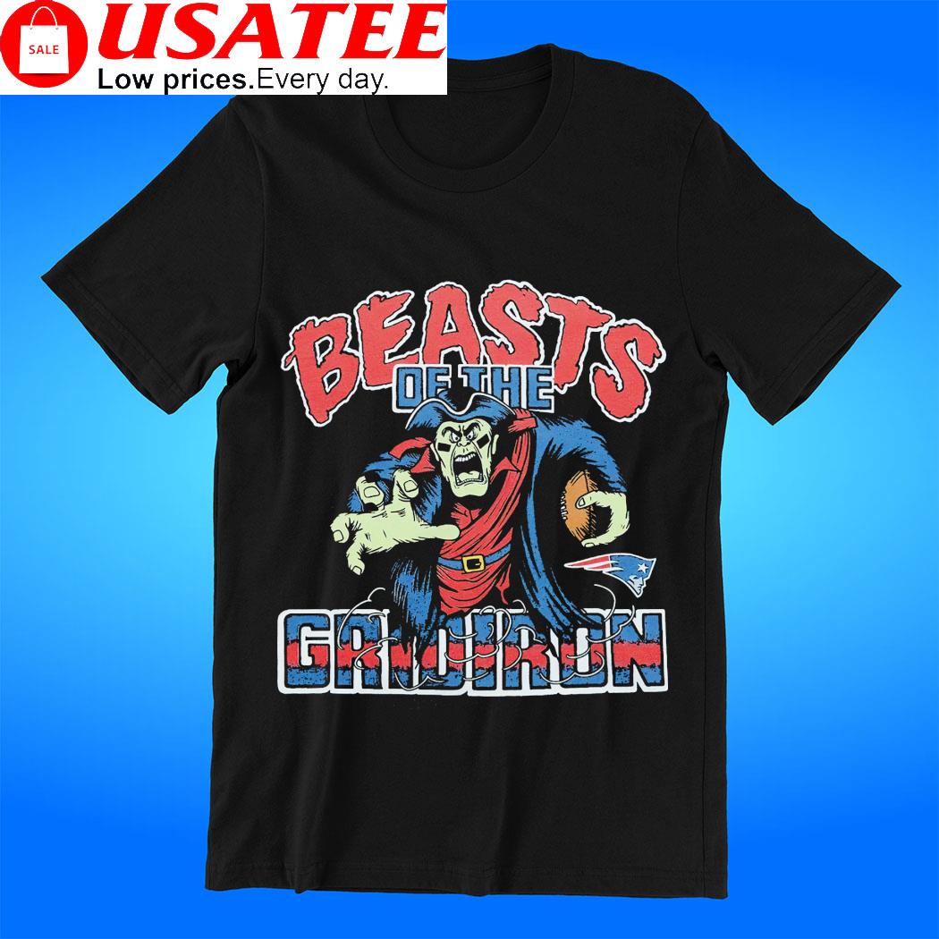 Official new England Patriots Beasts Of The Gridiron T-Shirts