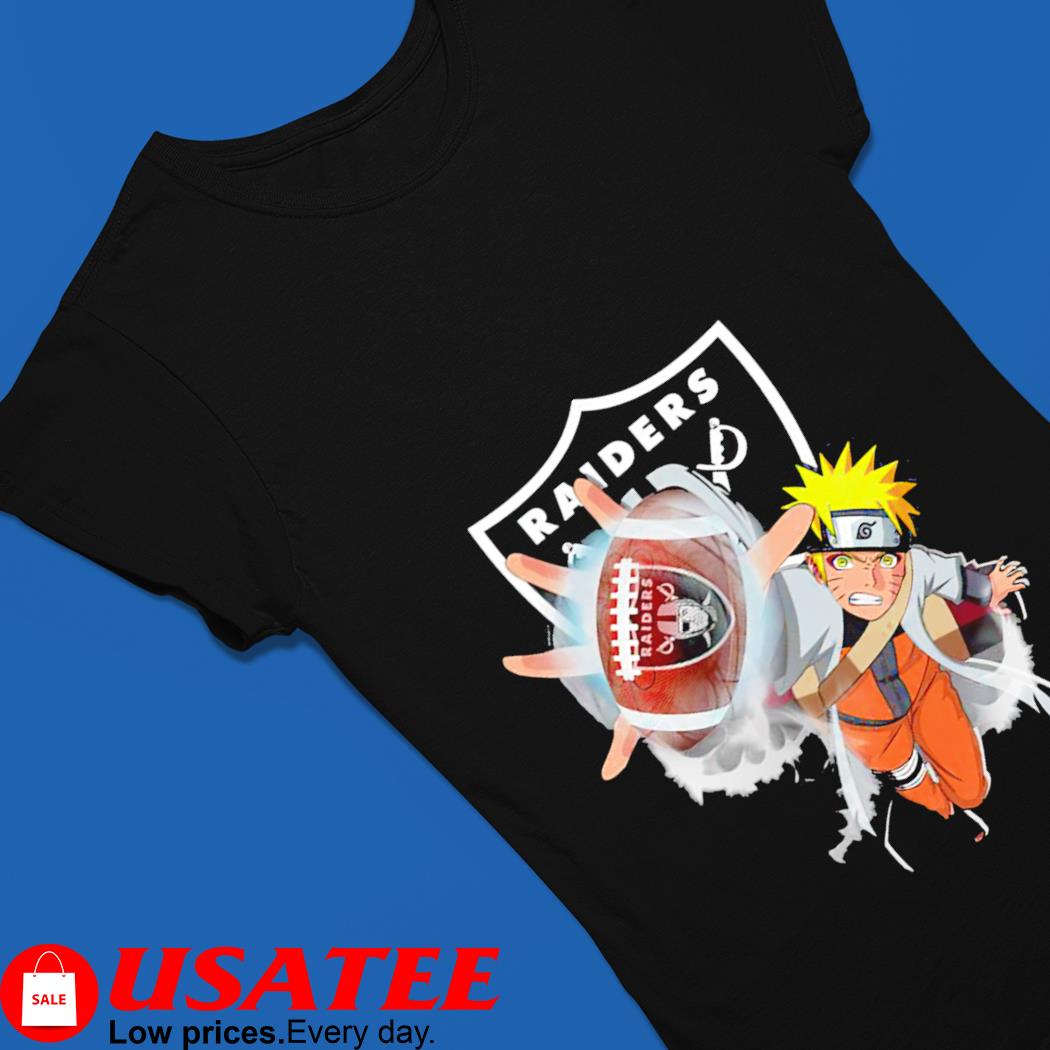 NFL Las Vegas Raiders Naruto Anime shirt, hoodie, sweater, long sleeve and  tank top