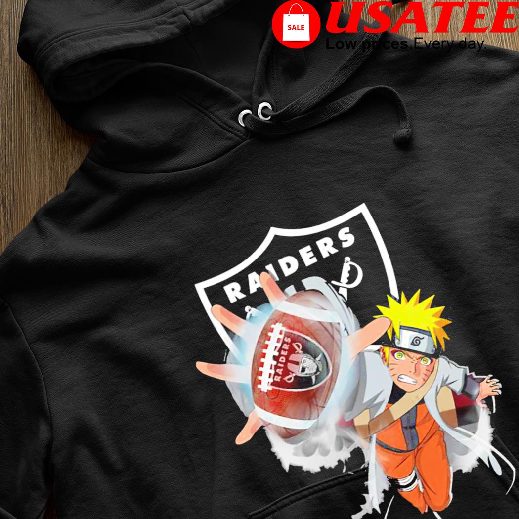 NFL Las Vegas Raiders Naruto Anime shirt, hoodie, sweater, long sleeve and  tank top