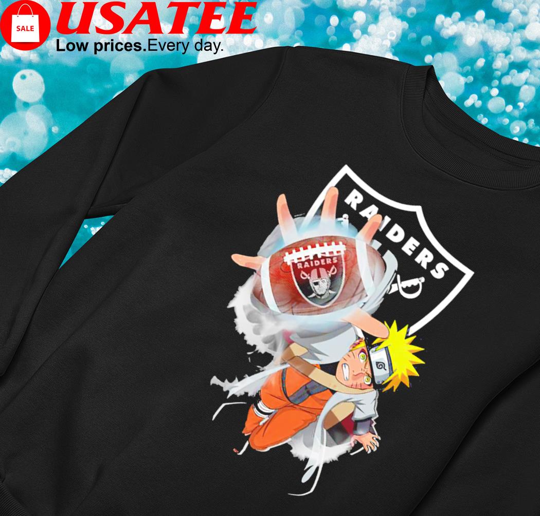 NFL Las Vegas Raiders Naruto Anime shirt, hoodie, sweater, long sleeve and  tank top