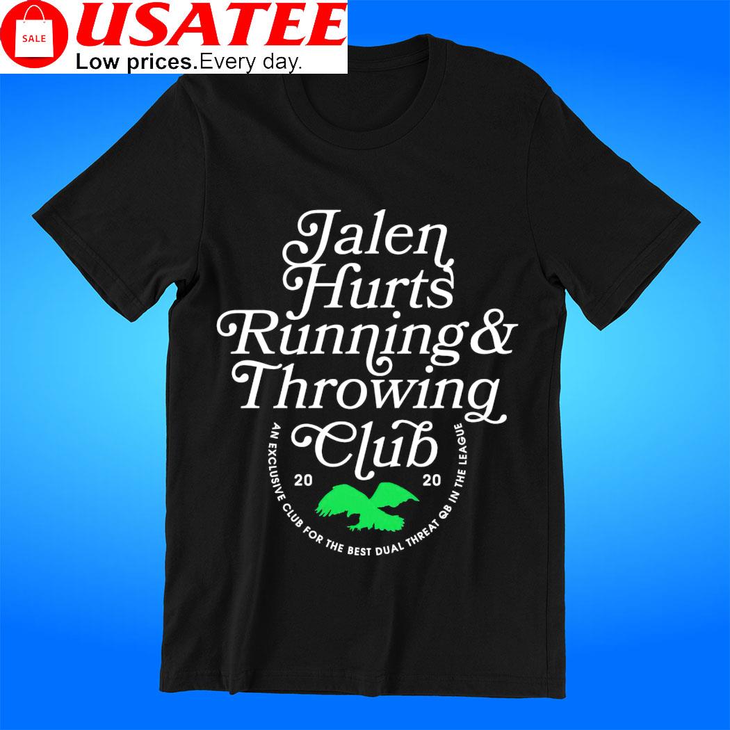 Jalen Hurts Running And Throwing Club 2020 Shirt, hoodie, sweater, long  sleeve and tank top