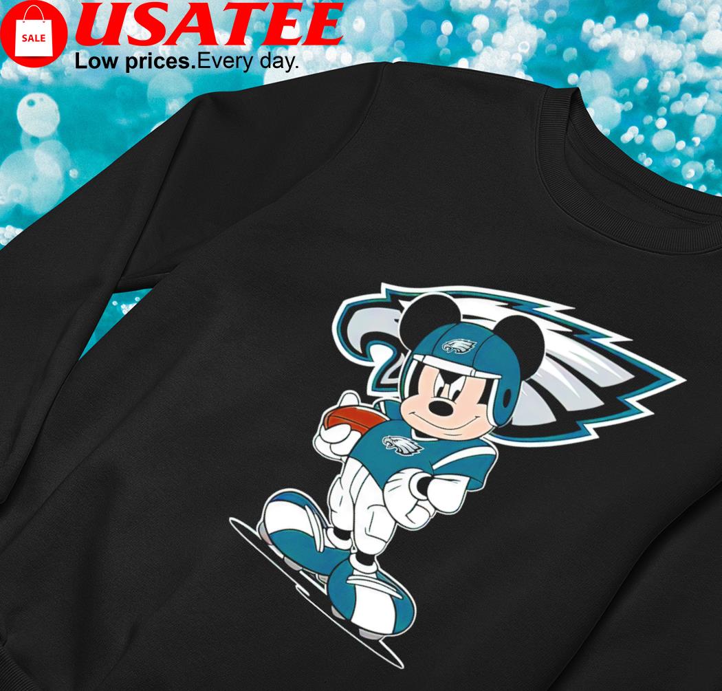 Philadelphia eagles NFL mickey mouse player cartoon 2023 T shirt